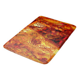 Verfärbt auf Korallenkarnivalmaske Badematte