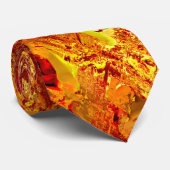 Verfärbt auf Korallenkarnivalmaske Krawatte (Gerollt)