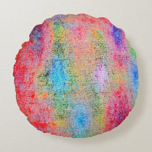 Verfärbung Rundes Kissen (Vorderseite)