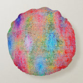 Verfärbung Rundes Kissen (Rückseite)