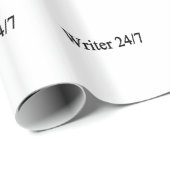 Verfasser 24/7 geschenkpapier (Rolleneckpunkt)