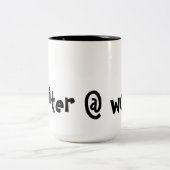 Verfasser@ Arbeit Tasse (Mittel)