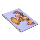 Verfasser-Bär Notizblock (Rechte Seite)