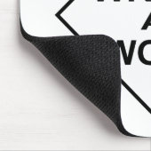 Verfasser bei der Arbeit - Geschenk für Verfasser Mousepad (Ecke)