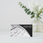 Verfasser| Blogger |Reporter des Journalist-| Visitenkarte (Stehend Vorderseite)