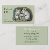 Verfasser, Forscher, Herausgeber, Buch-Verkäufer, Visitenkarte (Vorne/Hinten)