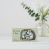 Verfasser, Forscher, Herausgeber, Buch-Verkäufer, Visitenkarte (Stehend Vorderseite)