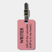 VERFASSER Gepäckanhänger (Vorderseite vertikal)