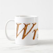 Verfasser-Gold Kaffeetasse (Links)