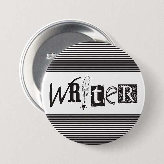 Verfasser-Knopf Button (Vorne & Hinten)