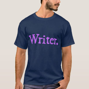 Verfasser (Lavendelbeschriftung) T-Shirt