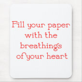 Verfasser-Mausunterlage Mousepad (Vorne)