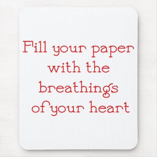 Verfasser-Mausunterlage Mousepad (Vorne)