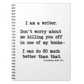 Verfasser-Notizbuch/Zeitschrift Notizblock (Vorderseite)