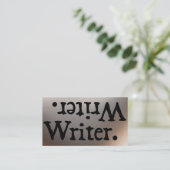 Verfasser. .retirW Visitenkarte (Stehend Vorderseite)