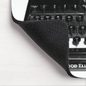 Verfasser schreiben Schreibmaschine Mousepad (Ecke)