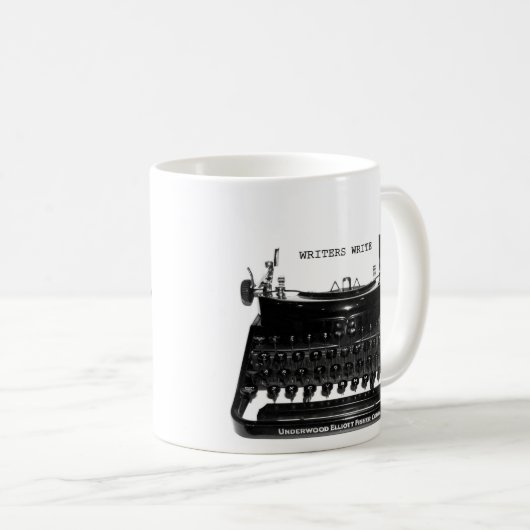 Verfasser schreiben Tasse (VorderseiteRechts)