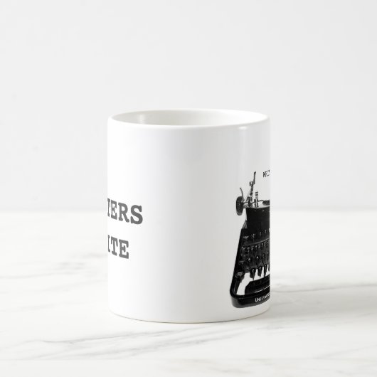 Verfasser schreiben Tasse (Mittel)