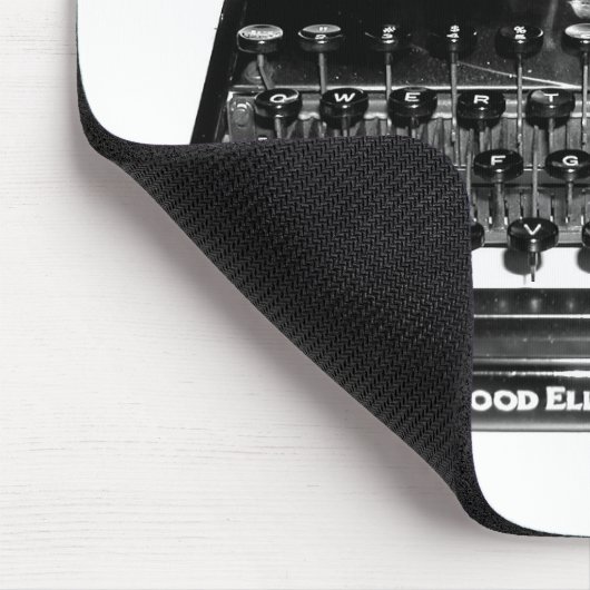 Verfasser-Schreibmaschine Mousepad - besonders (Ecke)