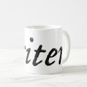 Verfasser schwarzes Ing Kaffeetasse (VorderseiteRechts)