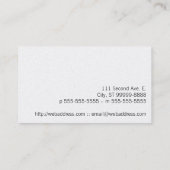 Verfasser-Stift-Bleistift-Schale Visitenkarte (Rückseite)