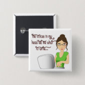 Verfasser-Stimmen Button (Vorne & Hinten)