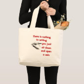 Verfasser-Taschen-Tasche Jumbo Stoffbeutel (Vorderseite (Produkt))