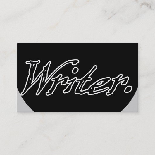 Verfasser Uncircled Visitenkarte (Vorderseite)