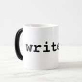 Verfasser-verwandelnde Tasse (Vorderseite Links)