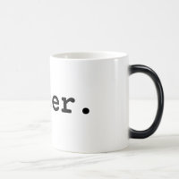 Verfasser-verwandelnde Tasse