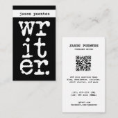 Verfasser Visitenkarte (Vorne/Hinten)