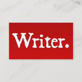 Verfasser Visitenkarte