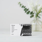 VERFASSER-VISITENKARTE VISITENKARTE (Stehend Vorderseite)