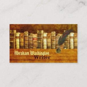 Verfasser-Visitenkarten Visitenkarte