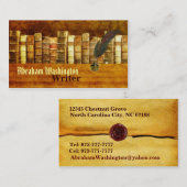 Verfasser-Visitenkarten Visitenkarte (Vorne/Hinten)