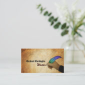 Verfasser-Visitenkarten Visitenkarte (Stehend Vorderseite)