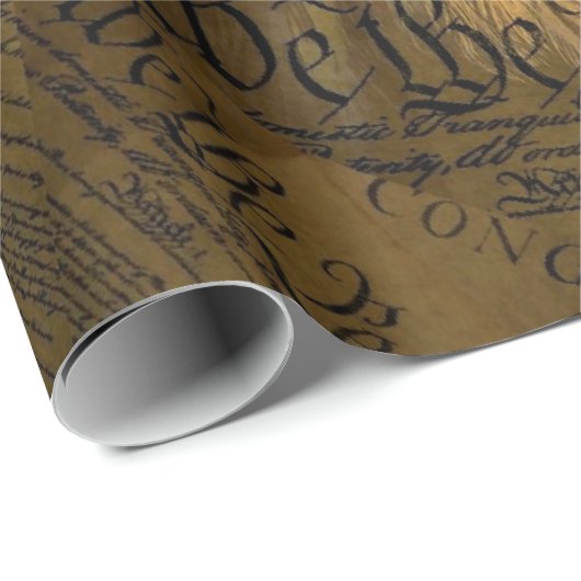 Verfassung American Bald Eagle Geschenkpapier (Rolleneckpunkt)