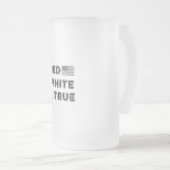 Verfassung Cuppa Mattglas Bierglas (VorderseiteRechts)