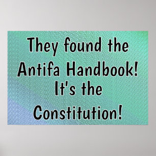 Verfassung Das Antifa-Handbuch Poster