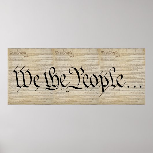 VERFASSUNG DER MENSCHEN POSTER (Vorne)