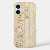 Verfassung der Staaten, Wir, das Volk Case-Mate iPhone Hülle (Rückseite)