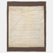 Verfassung der Staaten, Wir, das Volk Fleecedecke (Vorderseite)