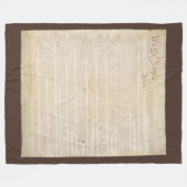 Verfassung der Staaten, Wir, das Volk Fleecedecke (Vorderseite (Horizontal))