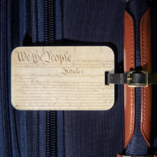 Verfassung der Staaten, Wir, das Volk Gepäckanhänger