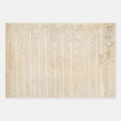 Verfassung der Staaten, Wir, das Volk Geschenkpapier Set (Vorderseite)