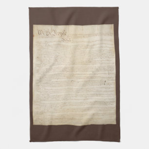 Verfassung der Staaten, Wir, das Volk Geschirrtuch