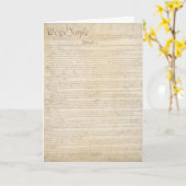 Verfassung der Staaten, Wir, das Volk Karte (Gelbe Blume)