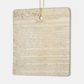 Verfassung der Staaten, Wir, das Volk Keramikornament (Links)