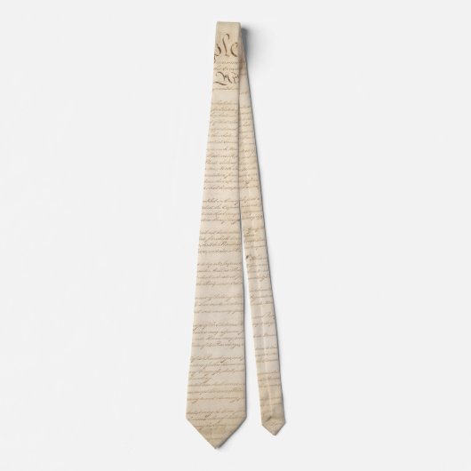 Verfassung der Staaten, Wir, das Volk Krawatte (Vorderseite)