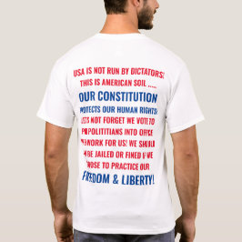 VERFASSUNG DER USA, FREIHEIT UND FREIHEIT 2020 QUO T-Shirt